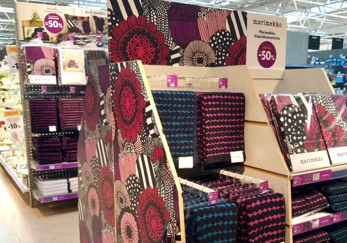 Logistigo Marimekon hylly