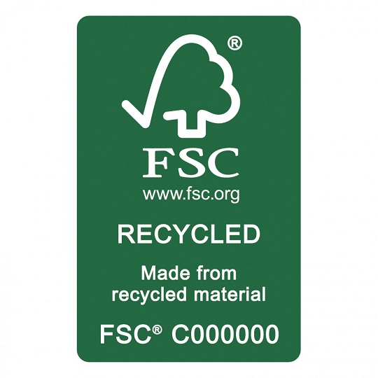 logo FSC recycled