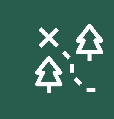 Forestry planning icon